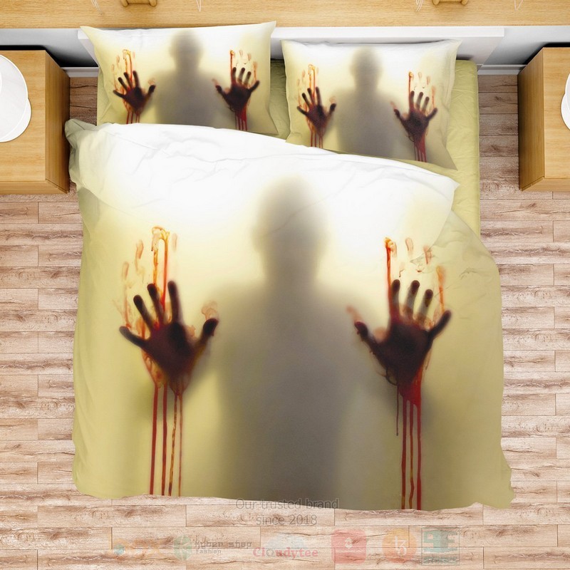Bloody Zombie Bedding Set 1