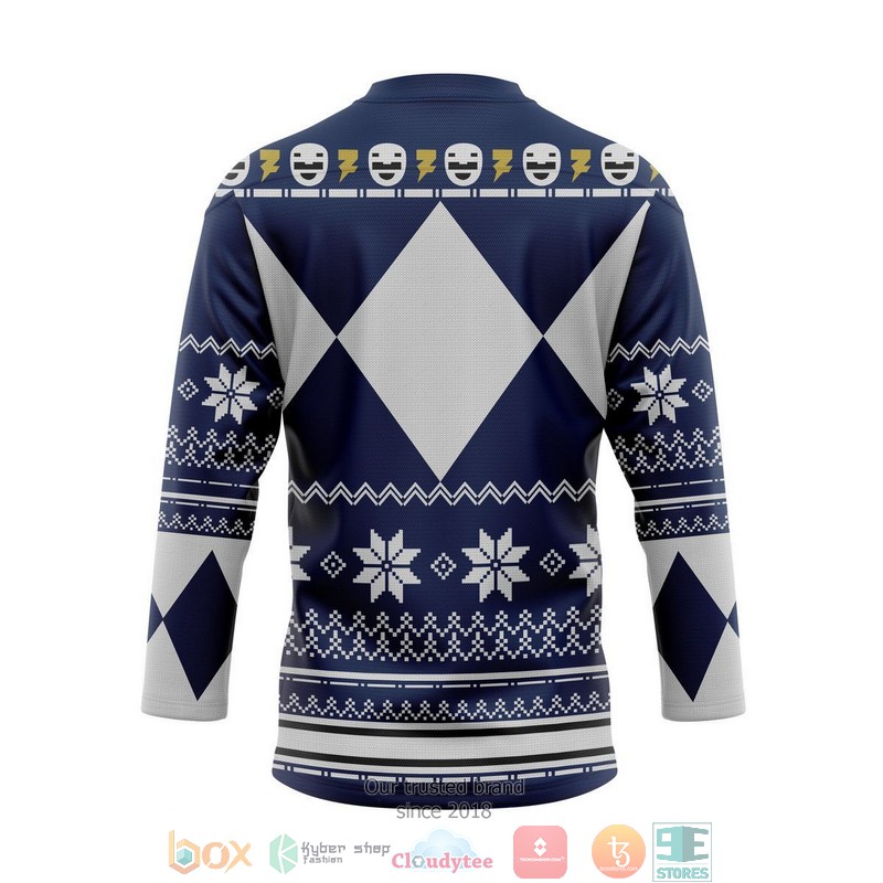 Blue Power Ugly Hockey Jersey Shirt 2 Blue Power Ugly Hockey Jersey Shirt 1