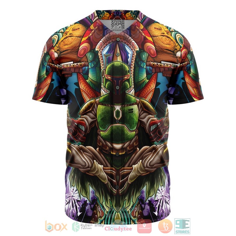 Boba Fett Star Wars Baseball Jersey