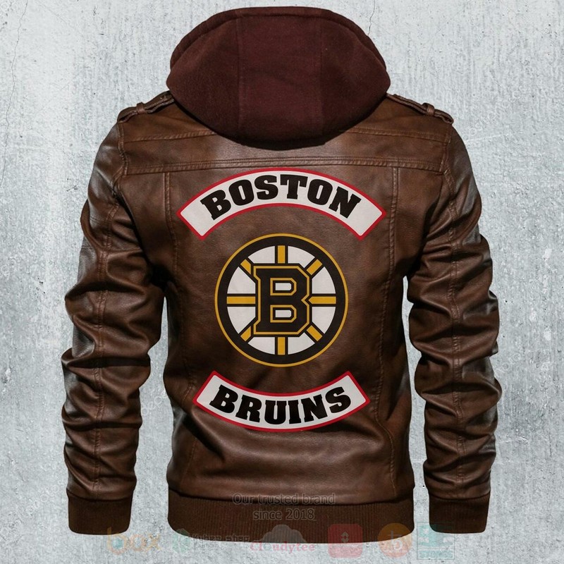 Boston Bruins NHL Hockeys Leather Jacket