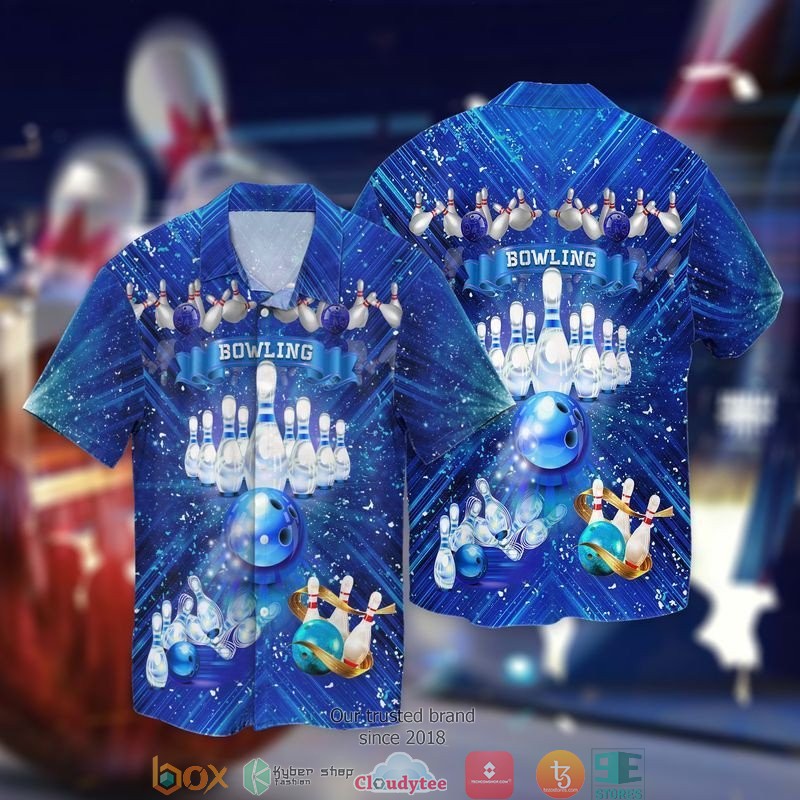 Bowling Game Short Sleeve Hawaiian Shirt