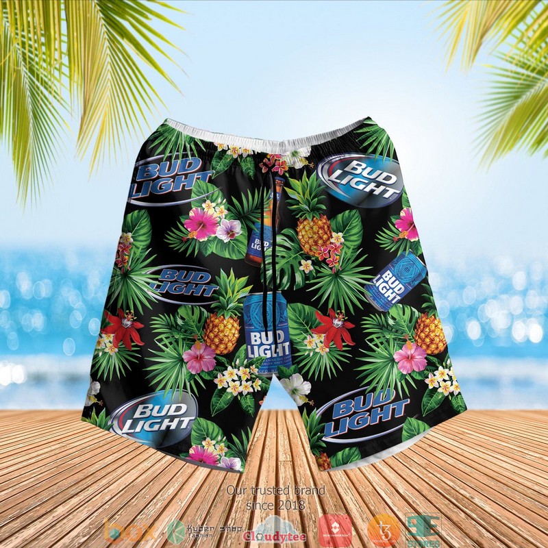 Bud Light Aloha Black Hawaian Summer Outfit 2 Bud Light Aloha Black Hawaian Summer Outfit 1