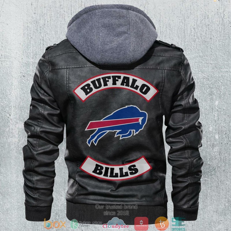 Buffalo Bills NFL Football Motorcycle Leather Jacket