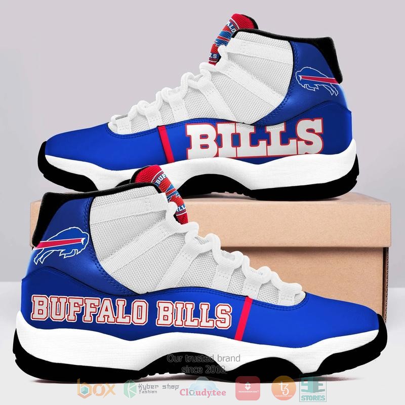 Buffalo Bills Nfl Blue White Air Jordan 11 Shoes