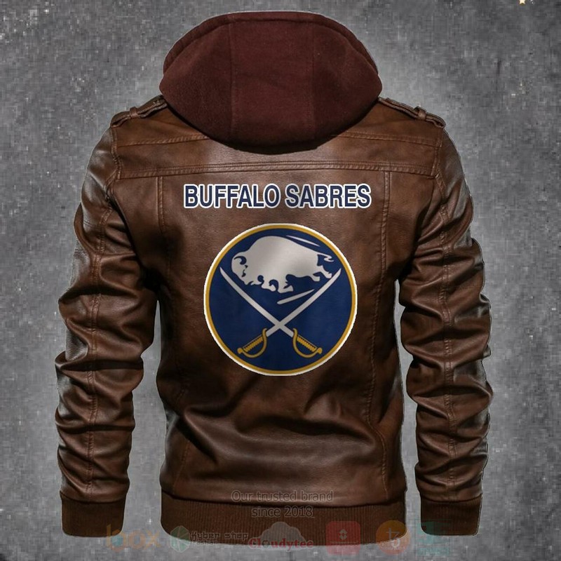 Buffalo Sabres NHL Hockeys Leather Jacket