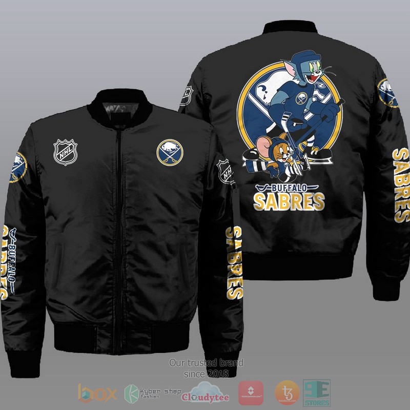 Buffalo Sabres NHL Tom And Jerry Bomber Jacket