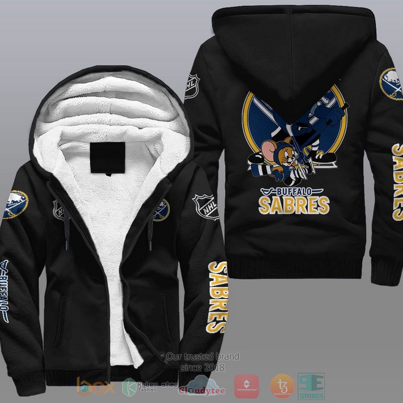 Buffalo Sabres NHL Tom And Jerry Fleece Hoodie