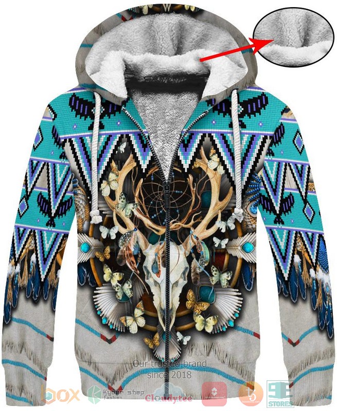 HOT Butterfly and Buffalo Skull All Over Printed 3D Shirt, Hoodie 6 Butterfly and Buffalo Skull 3D Shirt Hoodie 1 2 3 4 5