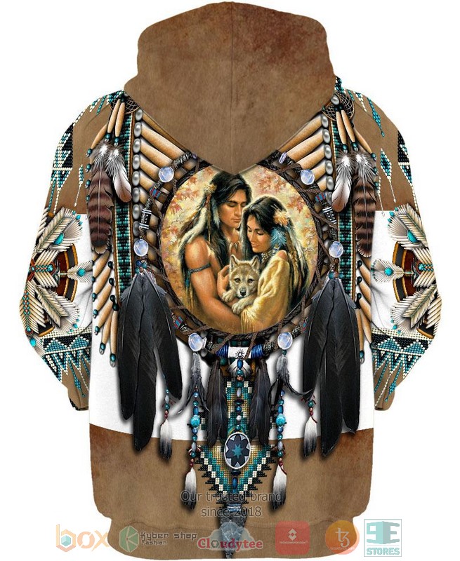HOT Family Feather Native Motifs All Over Printed 3D Shirt, Hoodie 2 Family Feather Native Motifs 3D Shirt Hoodie 1