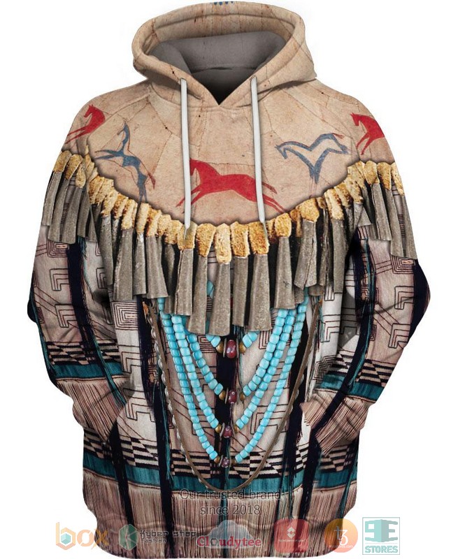 HOT Native Feather All Over Printed 3D Hoodie 1 Native Feather 3D Hoodie