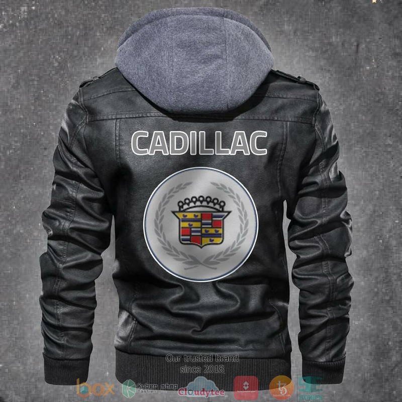 Cadillac Automobile Car Black Leather Jacket 5 Cadillac Automobile Car Black Leather Jacket