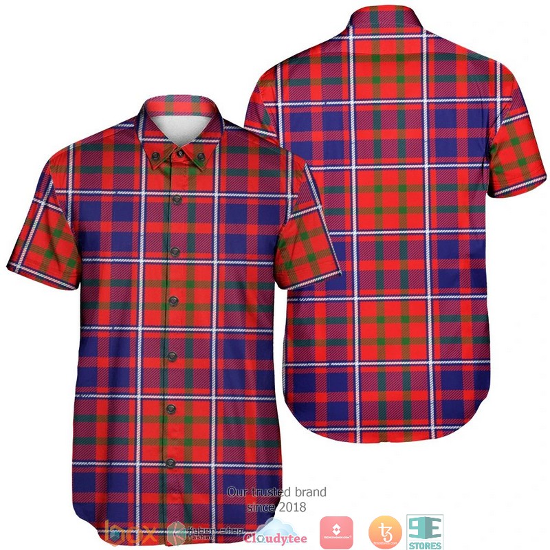 Cameron of Lochiel Modern Tartan Short Sleeve Hawaiian Shirt 3 Cameron of Lochiel Modern Tartan Short Sleeve Hawaiian Shirt