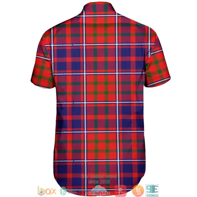 Cameron of Lochiel Modern Tartan Short Sleeve Hawaiian Shirt 3 Cameron of Lochiel Modern Tartan Short Sleeve Hawaiian Shirt 1 2