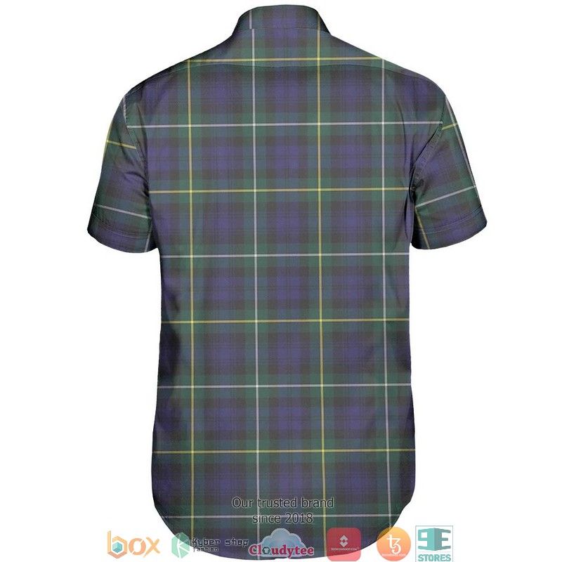 Campbell Argyll Modern Tartan Short Sleeve Hawaiian Shirt 3 Campbell Argyll Modern Tartan Short Sleeve Hawaiian Shirt 1 2