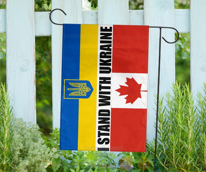 BEST Canada I Stand With Ukraine Support Ukraine Merch Slava Ukraini Home Flag 3 Canada I Stand With Ukraine Support Ukraine Merch Slava Ukraini Flag 1 2