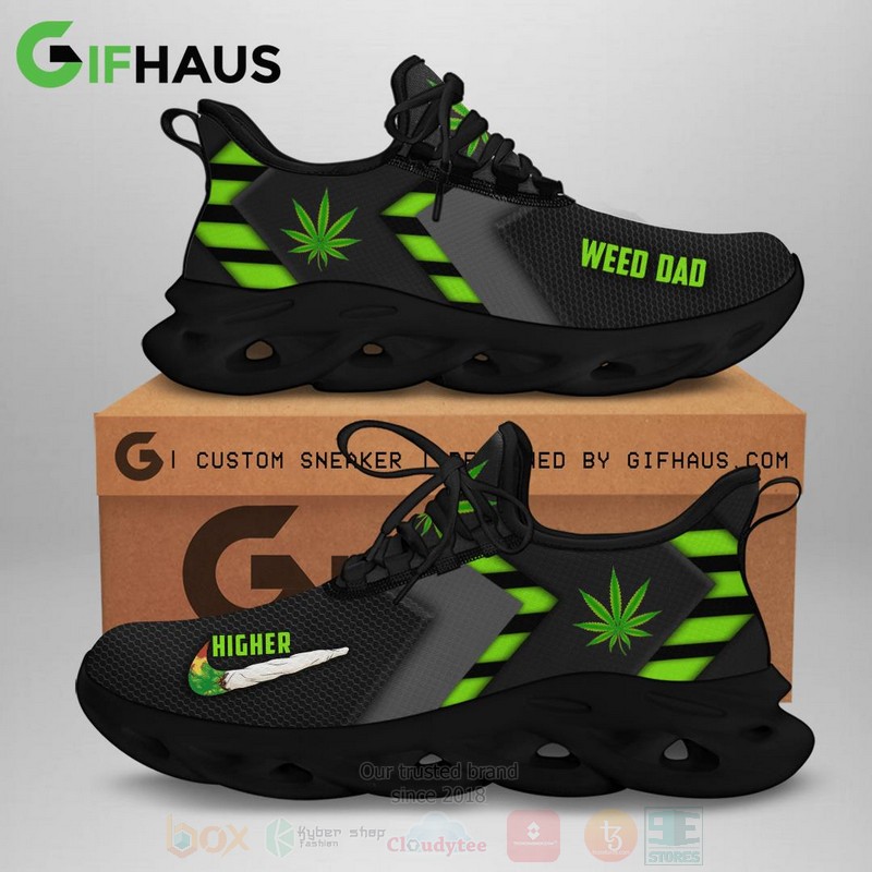 Cannabis Wee Dad Clunky Max Soul Shoes