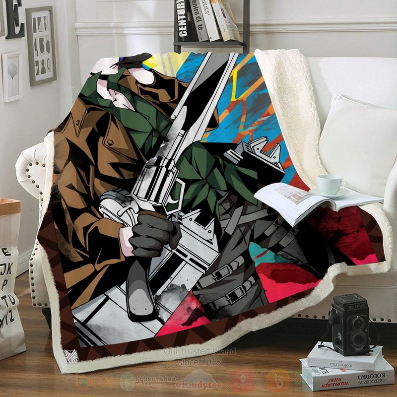 Capt Levi Custom Throw Blanket