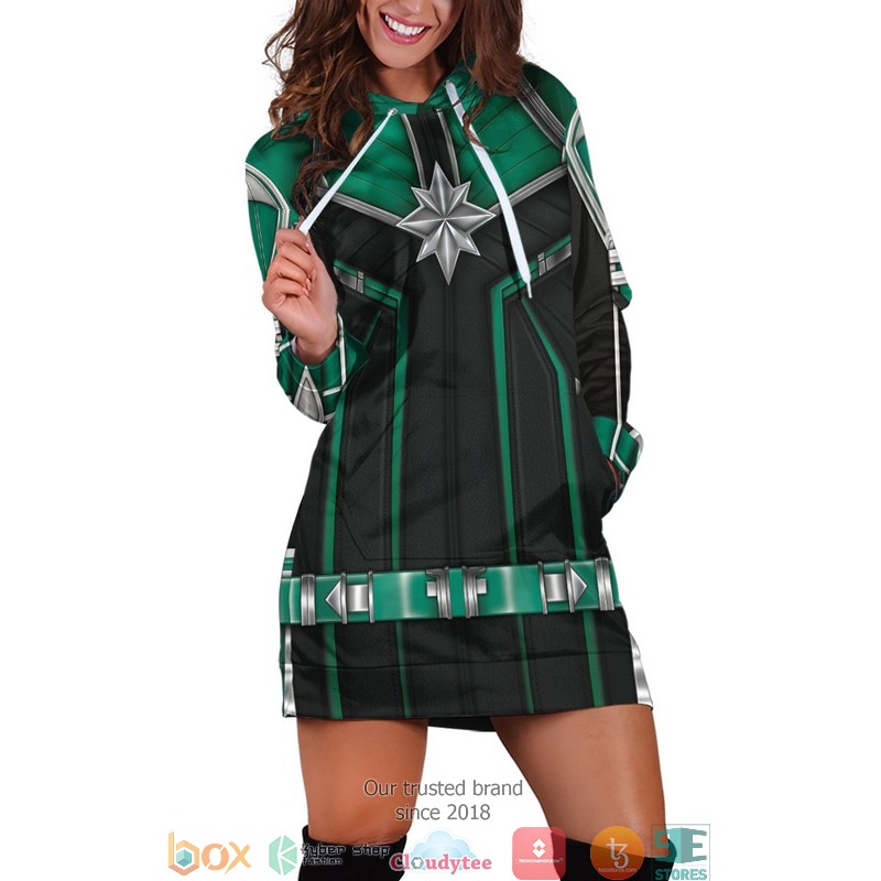 Captain Danvers Hoodie Dress