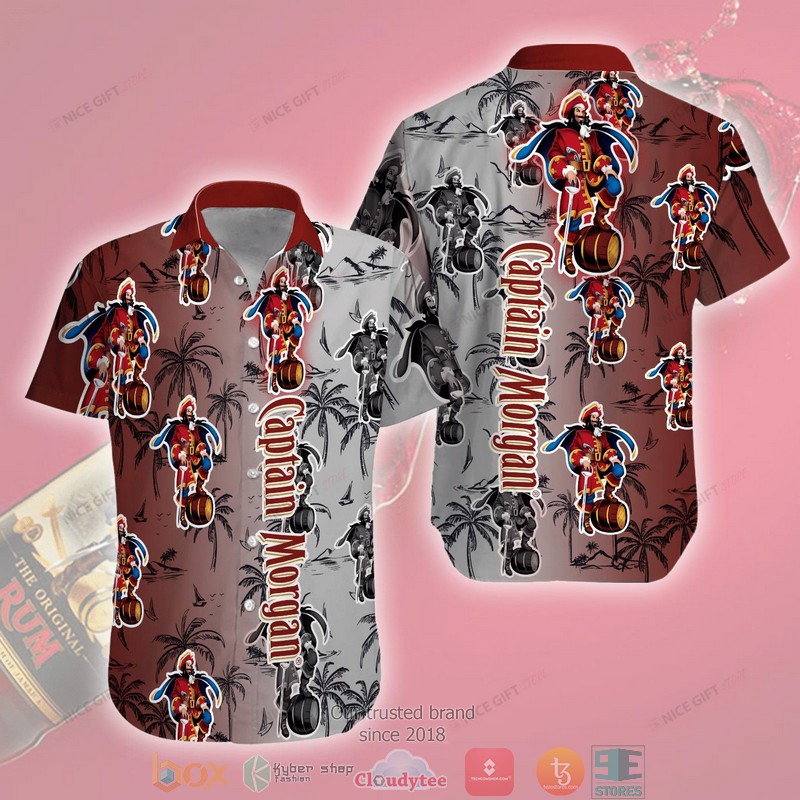Captain Morgan Coconut 3D Hawaii Shirt 2 Captain Morgan Coconut 3D Hawaii Shirt