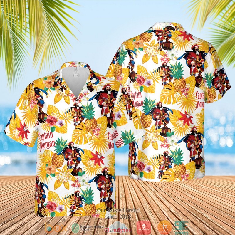 Captain Morgan Pineapple Hawaian Summer Outfit