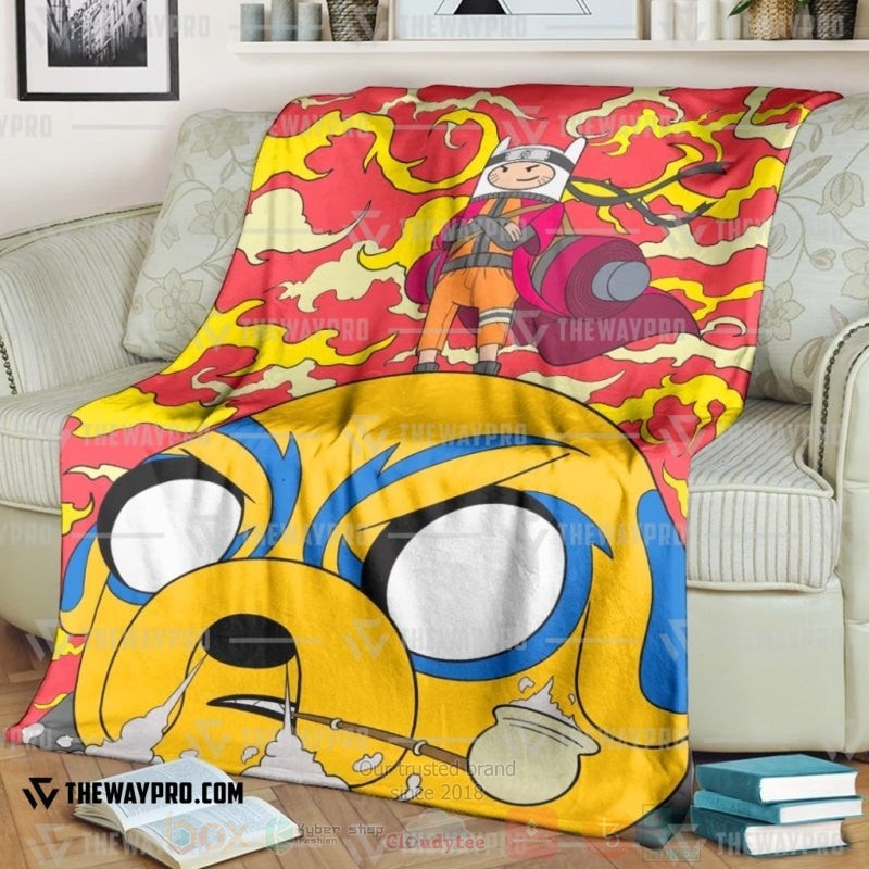 Cartoon Sage Mode Finn Mertens Cartton Blanket