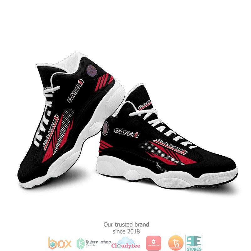 Case IH Black Air Jordan 13 Sneaker Shoes 4 Case IH Black Air Jordan 13 Sneaker Shoes 1 2 3