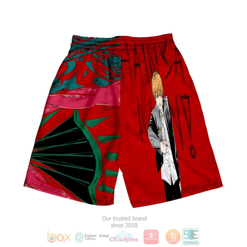 Chainsaw Man Chainsaw Chalking Embossed Denji Shorts