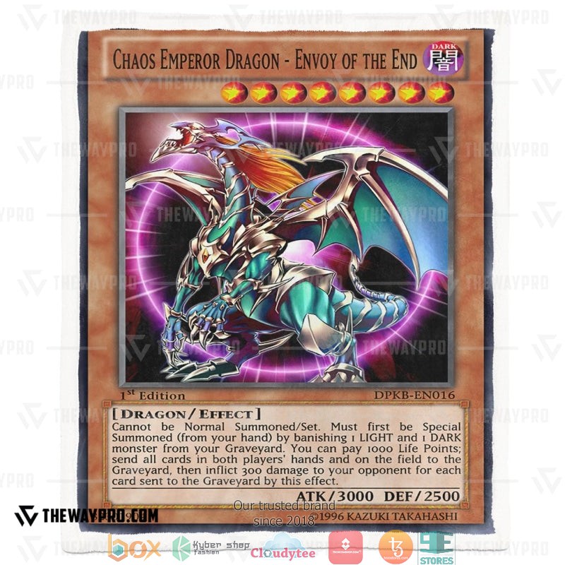 Chaos Emperor Dragon Envoy Of The End Soft Blanket 1 2 3