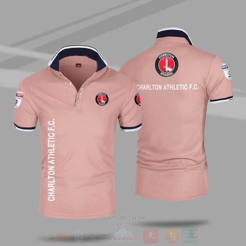 BEST Charlton Athletic FC Premium 3D Polo Shirt 7 Charlton Athletic FC Premium Polo Shirt 1 2 3 4 5 6