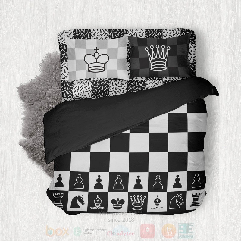 Chessboard Bedding Set