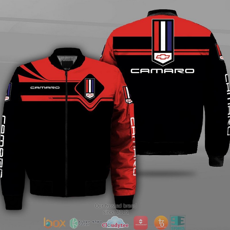 Chevrolet Camaro Car Motor Bomber Jacket