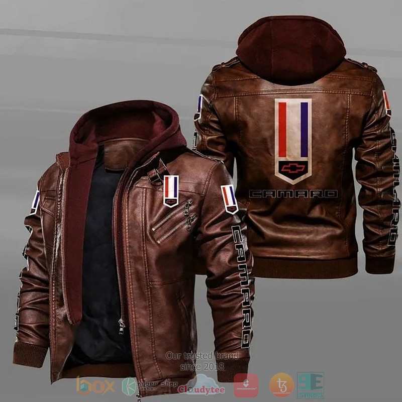 BEST Chevrolet Camaro Leather Jacket 2 Chevrolet Camaro Leather Jacket 1