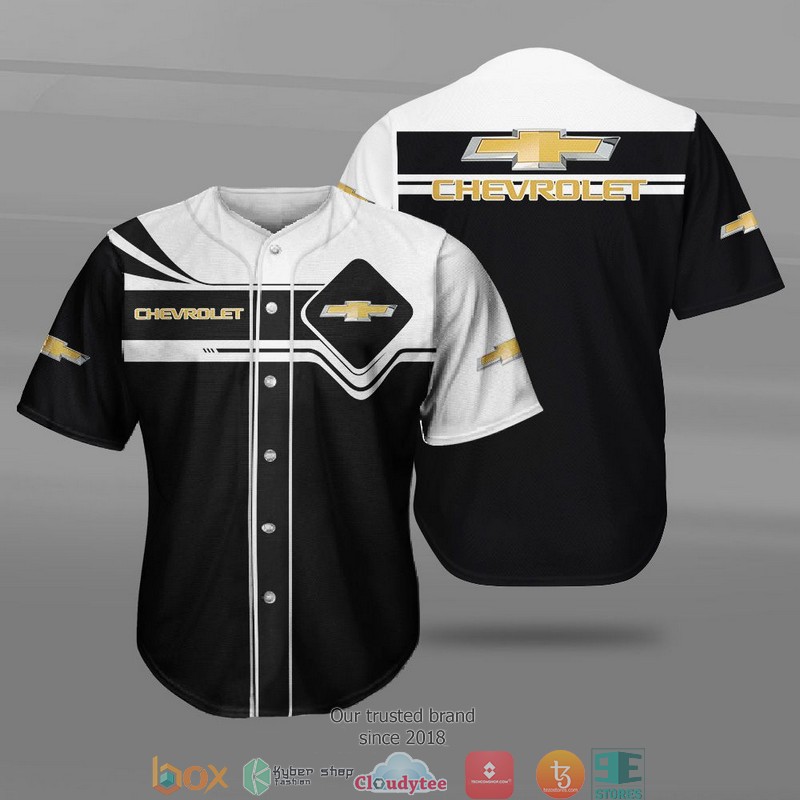 Chevrolet Car Motor Baseball Jersey