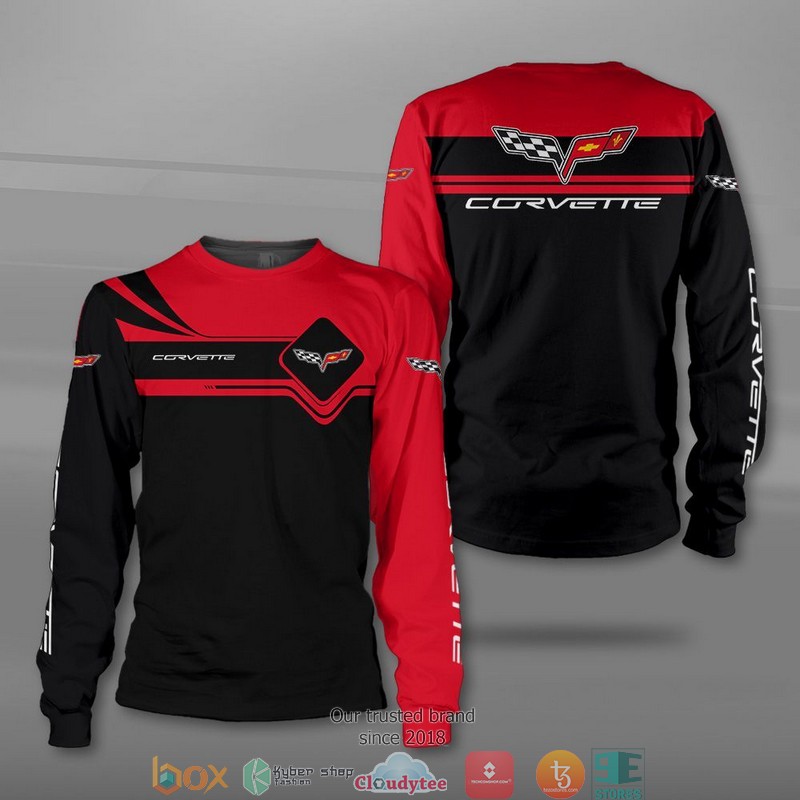Chevrolet Corvette Car Motor 3D Shirt, Hoodie 3 Chevrolet Corvette Car Motor 3D Shirt Hoodie 1 2