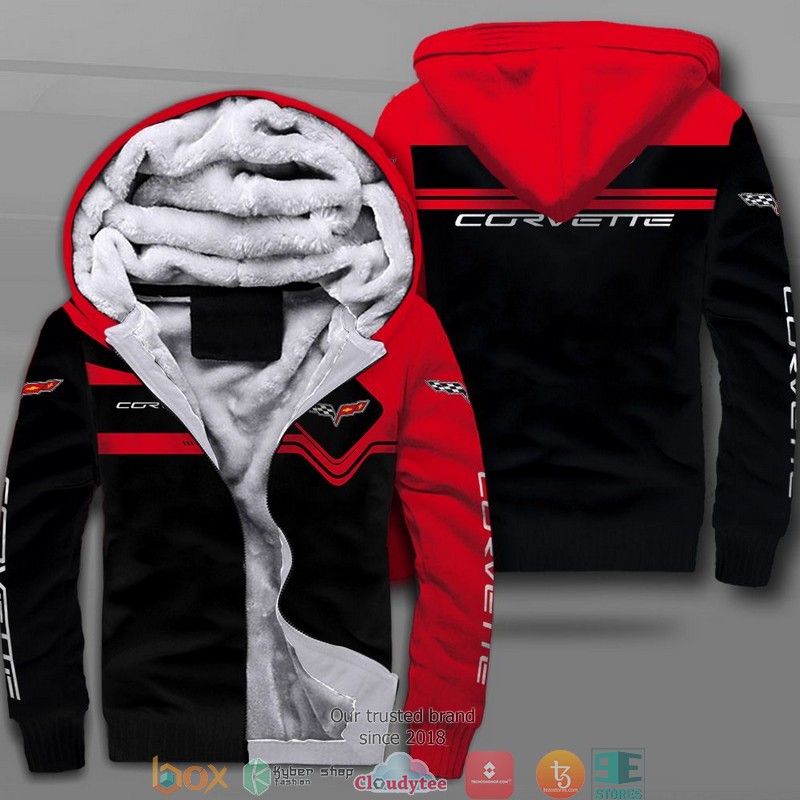 Chevrolet Corvette Car Motor Bomber Jacket 3 Chevrolet Corvette Car Motor Bomber Jacket 1 2