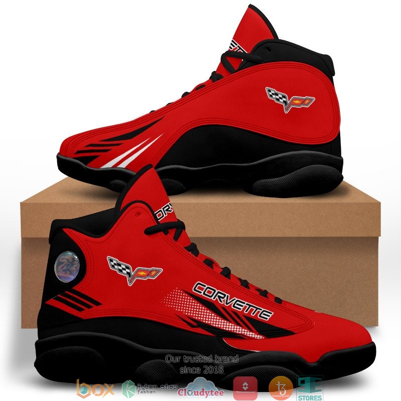Chevrolet Corvette Red Air Jordan 13 Sneaker Shoes 7 Chevrolet Corvette Red Air Jordan 13 Sneaker Shoes 1 2 3 4 5 6