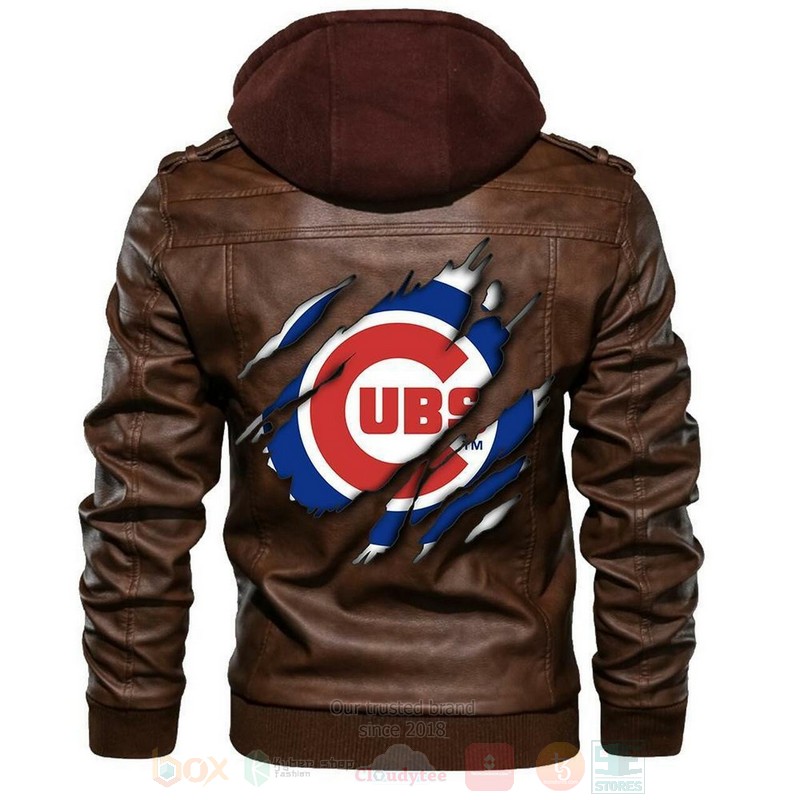 Chicago Cubs MLB Baseball Sons of Anarchy Browns Leather Jacket