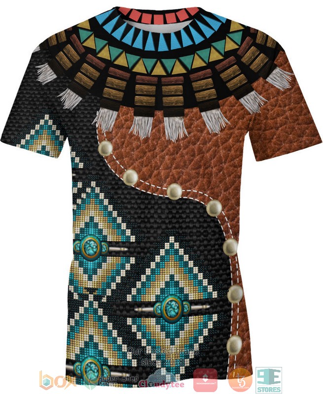 Choker Skin Pattern Native American 3D Shirt Hoodie 1