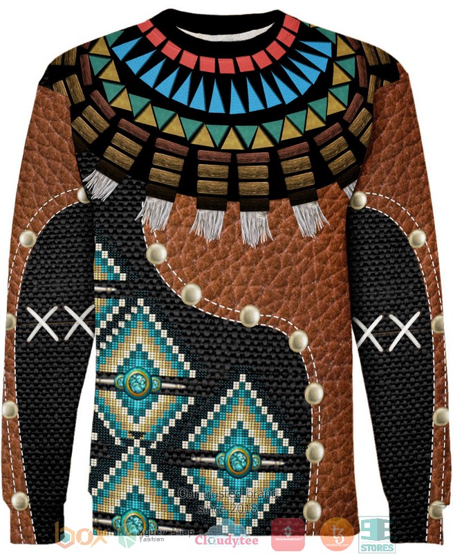 NEW Choker Skin Pattern Native American All Over Printed 3D Shirt, Hoodie 3 Choker Skin Pattern Native American 3D Shirt Hoodie 1 2
