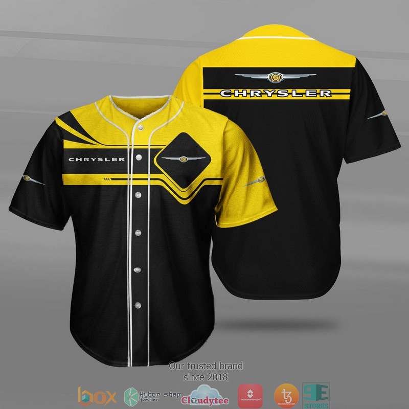 Chrysler Car Motor Baseball Jersey