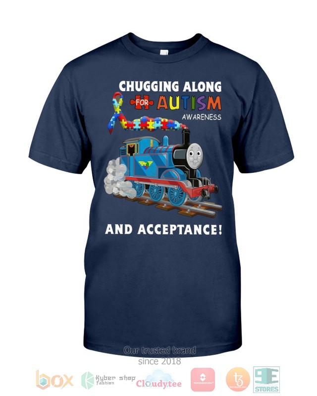HOT Chugging Along Autism Awareness And Acceptance hoodie, shirt 6 Chugging Along Autism Awareness And Acceptance Shirt Hoodie 1 2 3 4 5