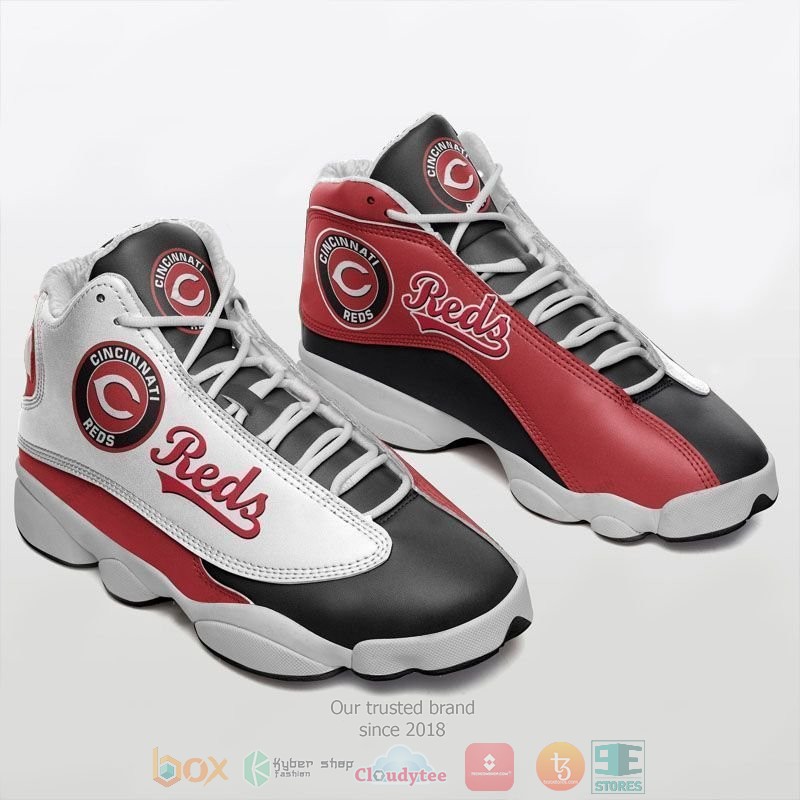 Cincinnati Reds Mlb Baseball Team Air Jordan 13 Shoes