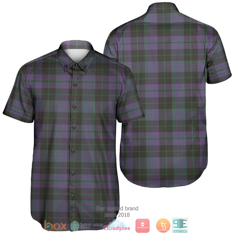 Clergy Green Tartan Short Sleeve Hawaiian Shirt 5 Clergy Green Tartan Short Sleeve Hawaiian Shirt