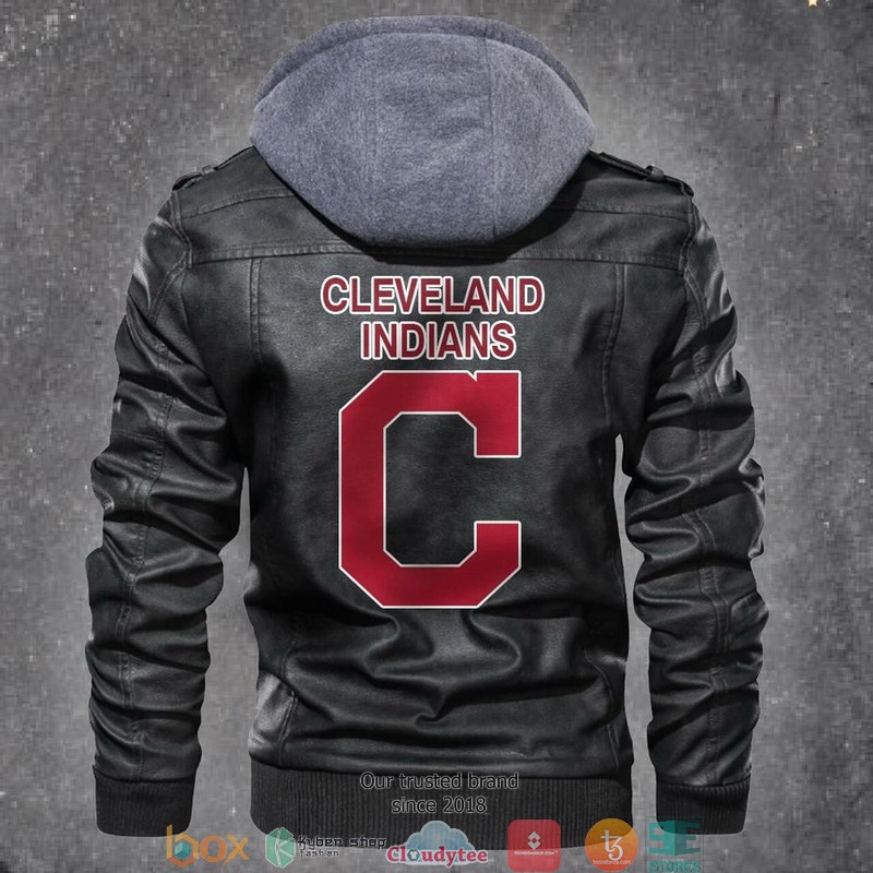 Cleveland Indians MLB Baseball Leather Jacket