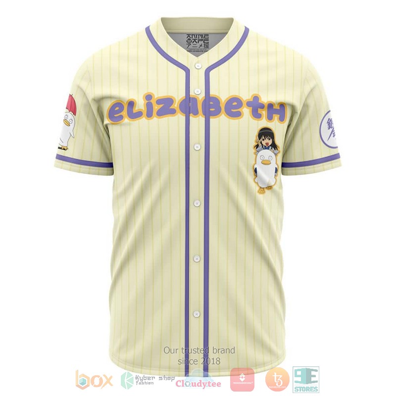 HOT Cosmic Elizabeth Gintama Baseball Shirt 1 Cosmic Elizabeth Gintama Baseball Jersey