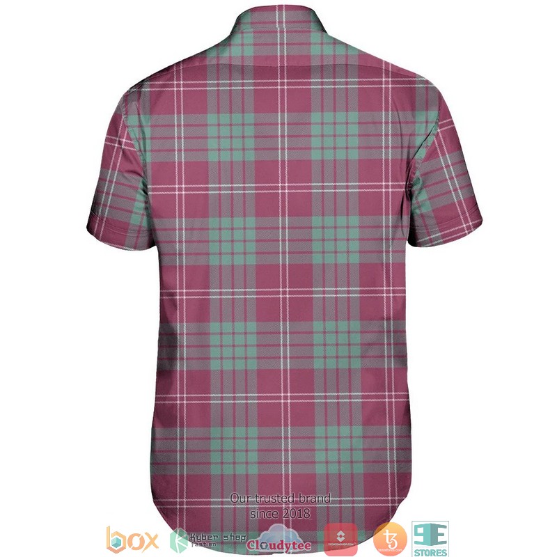 Crawford Ancient Tartan Short Sleeve Hawaiian Shirt 3 Crawford Ancient Tartan Short Sleeve Hawaiian Shirt 1 2