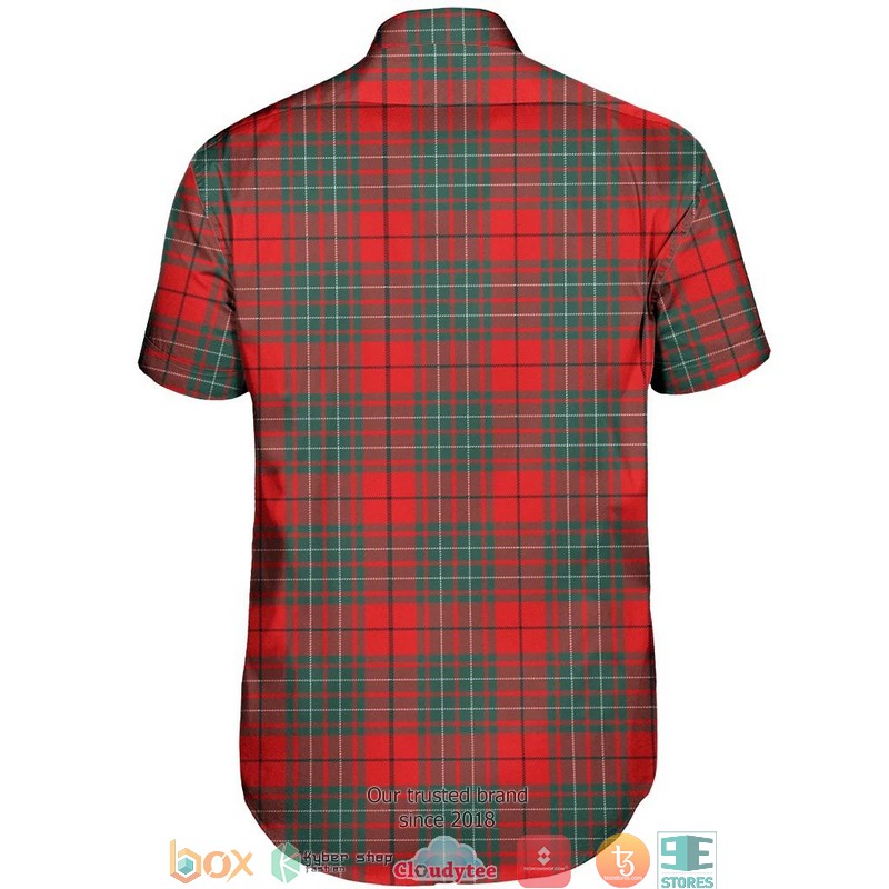 Cumming Modern Tartan Short Sleeve Hawaiian Shirt 3 Cumming Modern Tartan Short Sleeve Hawaiian Shirt 1 2
