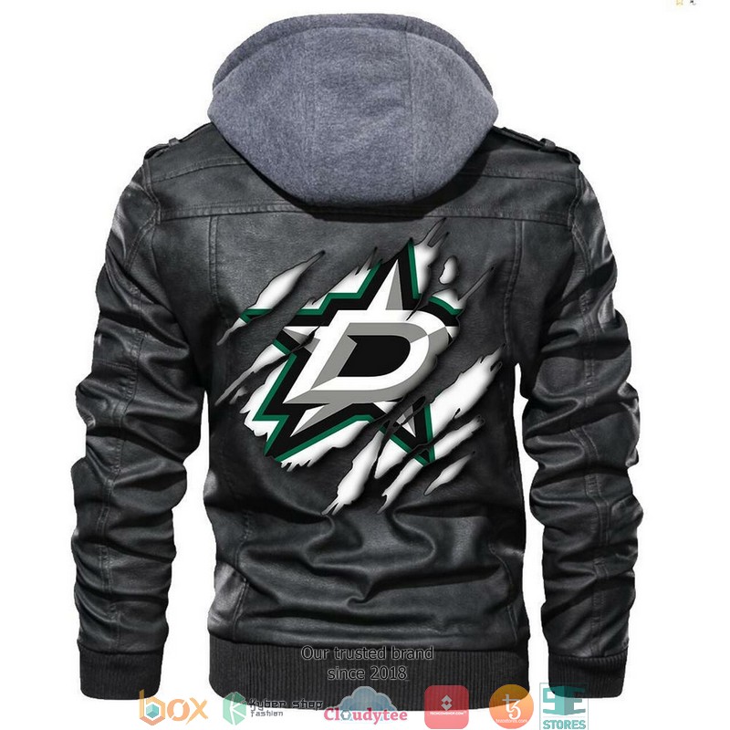 NEW Dallas Stars NHL Sons Of Anarchy Jacket Leather 4 Dallas Stars NHL Hockey Sons Of Anarchy Leather Jacket