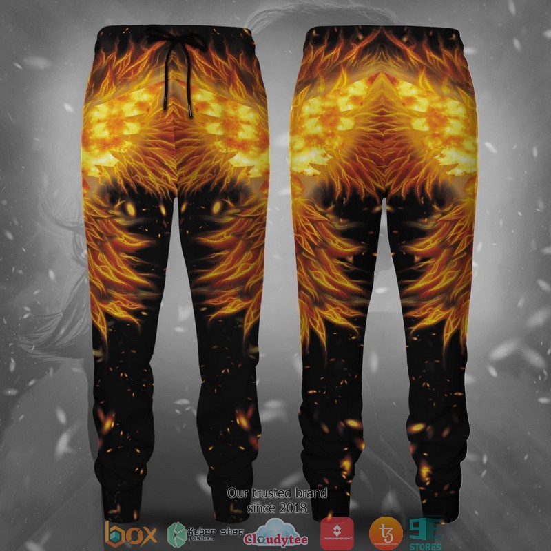 Dark Phoenix Flame Jogger Pants