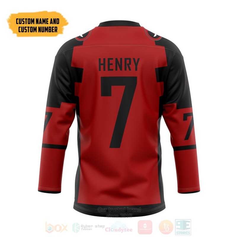 Deadpool Wade Wilson Personalized Hockey Jersey 1